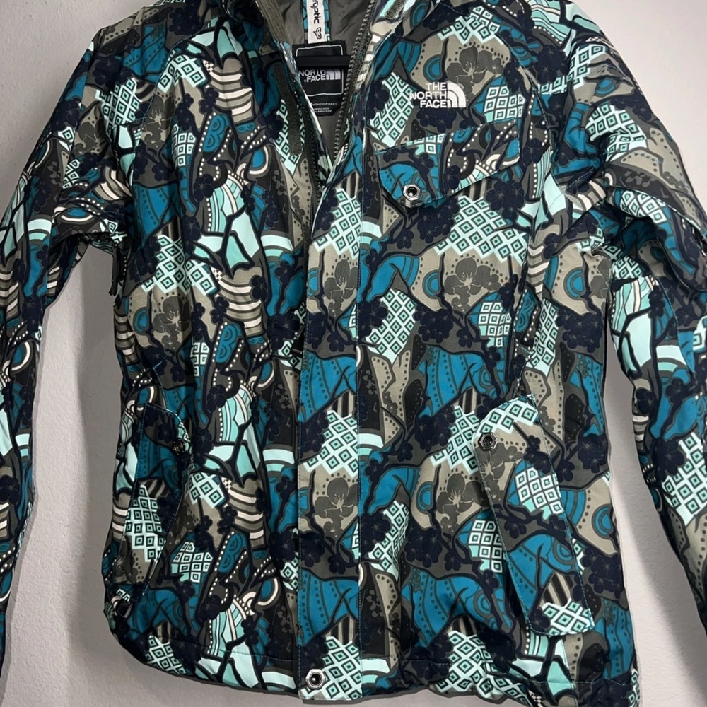 The North Face Cryptic Ski Patterned Jacket - image 1